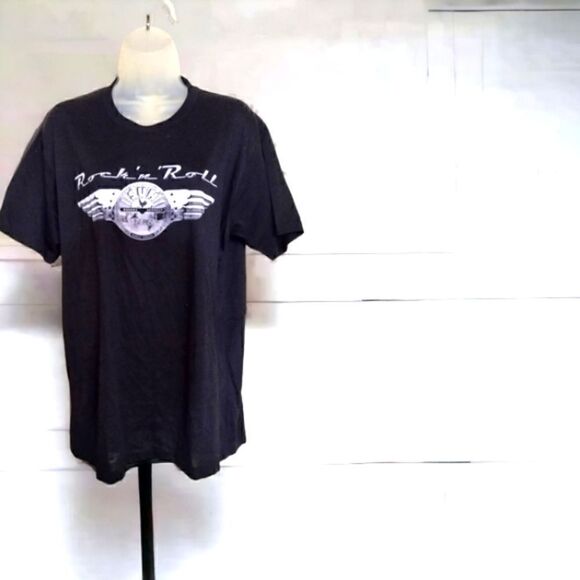 SUN RECORDS  T-Shirt by LOGO  with Tags Licensed LARGE BLACK Men's LG **NEW** - Picture 3 of 9